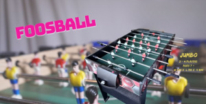 Games Entertainment: Jumbo Foosball Table Hire | Auckland NZ