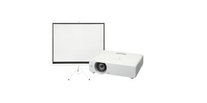 Products: 4300 Lumens Video Projector+Screen Hire Ashken