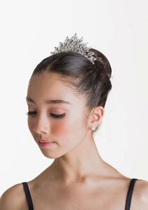 The Aurora Tiara - Crystal White