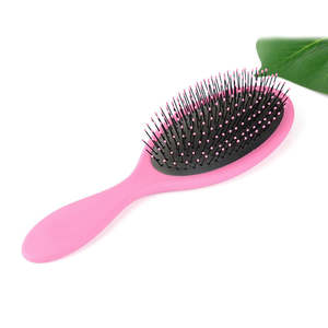 Accesories: Wet Dry Detangling Brush - Pink - Purple
