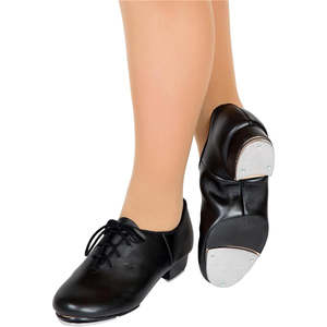 Tap Shoes: Performance Tap Shoe - Black - PW