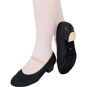 Character Shoes: PW -Canvas Character Cuban Black -