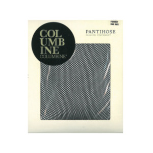 Tights: Columbine Fishnet Tights Adult Black