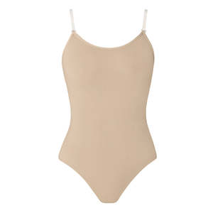 Seamless Convertible Body Stocking - Energetiks - Beige