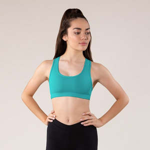 Tops Crops: Energetiks Addison Crop Top Adult Vibrant Green