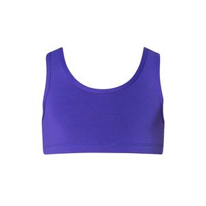Tops Crops: Energetiks Addison Crop Top for Children – Deep Purple