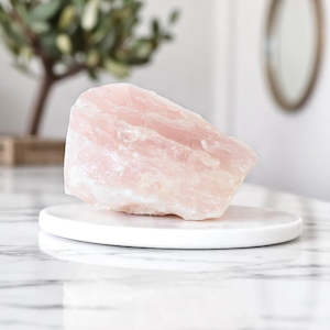 She's a beauty Rose quartz Crystal Lamp