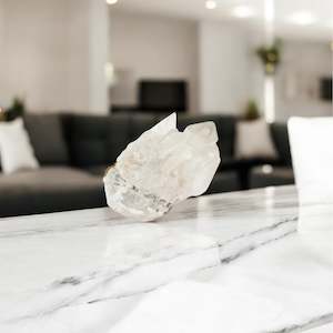 Large clear quartz crystal cluster 2.1kg
