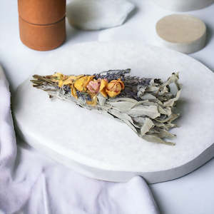 NZ grown organic botanical sage wand