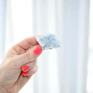 Needle quartz cluster