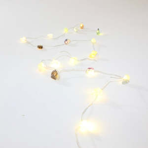 Accessories: Rainbow crystal fairy lights