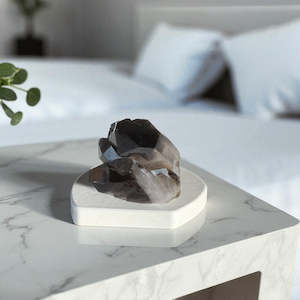 Home Interiors Collection: Smoky quartz crystal cluster 240