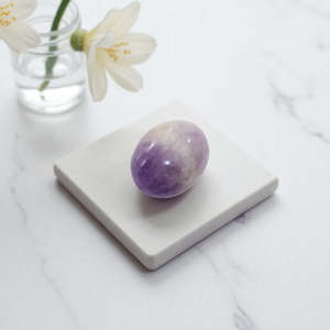 Gifts For Grief: Amethyst Crystal palm stone