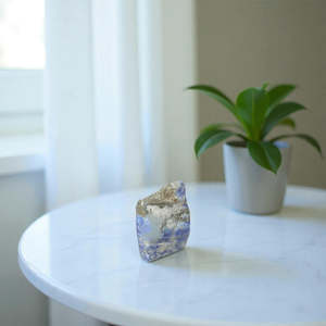 Crystals: Lapis lazuli crystal freeform