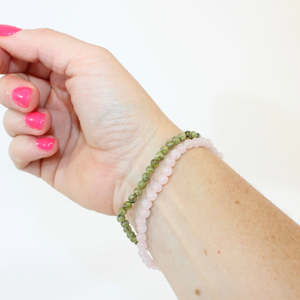 Crystal Jewellery: Mini crystal bead Bracelet