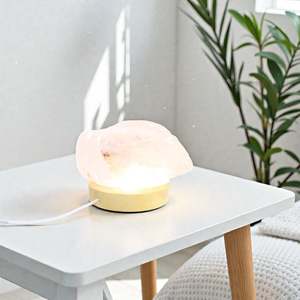 Gift Ideas Under 100: Rose quartz crystal lamp