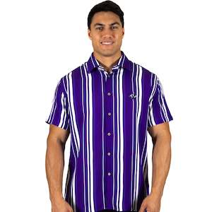 NRL 'Showtime' Party Shirt: NRL Storm 'Sorrento' Party Shirt