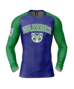 NRL Warriors 'Barrel' Rash Vest