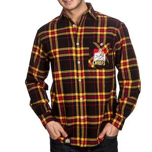 Chiefs: NZ Chiefs 'Ringbark' Flannel Shirt