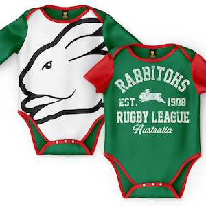 Nrl Rabbitohs: NRL Rabbitohs Infant 2pc Gift Set