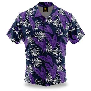 Nrl Storm: NRL Storm 'Paradise' Hawaiian Shirt
