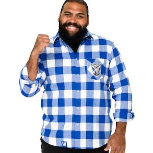 Nrl Bulldogs: NRL Bulldogs 'Lumberjack' Flannel Shirt