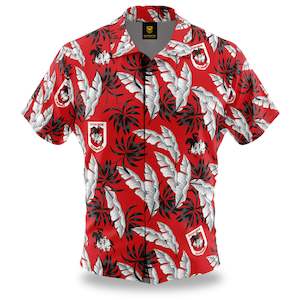 Nrl Dragons: NRL Dragons 'Paradise' Hawaiian Shirt