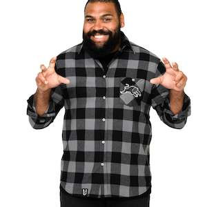 Nrl Panthers: NRL Panthers 'Lumberjack' Flannel Shirt