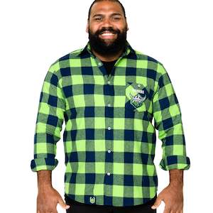 Nrl Raiders: NRL Raiders 'Lumberjack' Flannel Shirt