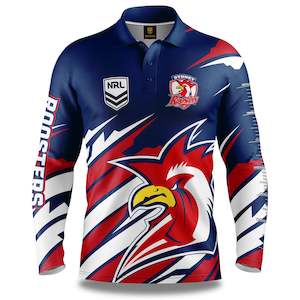 Nrl Roosters: NRL Roosters 'Ignition' Fishing Shirt - Adult