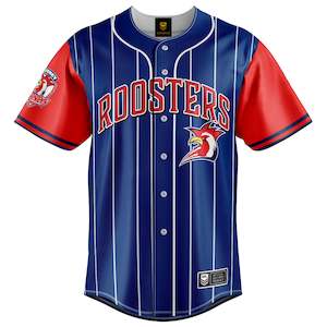 Nrl Roosters: NRL Roosters 'Slugger' Baseball Shirt
