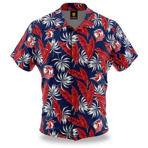 NRL Roosters 'Paradise' Hawaiian Shirt