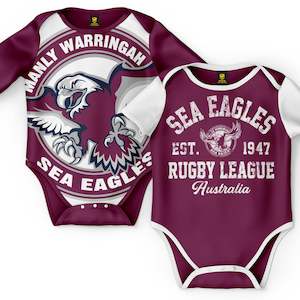 NRL Sea Eagles Infant 2pc Gift Set