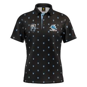 Nrl Cronulla Sharks: NRL Sharks 'Mulligan' Golf Polo