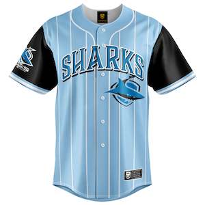 NRL Sharks 'Slugger' Baseball Shirt