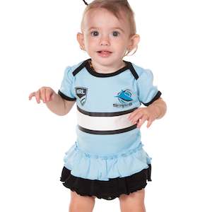Nrl Cronulla Sharks: NRL Sharks Girls Footysuit