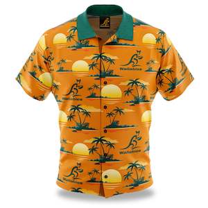 Wallabies: Wallabies 'Paradise' Hawaiian Shirt