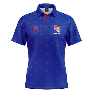 Nrl Knights: NRL Knights 'Mulligan' Golf Polo