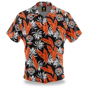 NRL West Tigers 'Paradise' Hawaiian Shirt