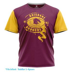 NRL Broncos 'Preston' Toddlers Tee