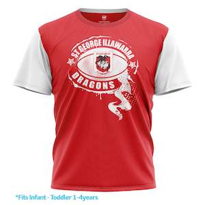 Nrl Dragons: NRL Dragons 'Preston' Toddlers Tee