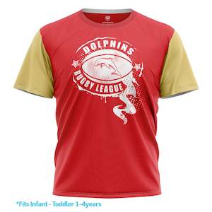 Nrl Dolphins: NRL Dolphins 'Preston' Toddlers Tee