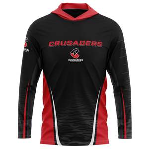 NZ Crusaders 'Kaweka' Hooded Fishing Shirt - Youth