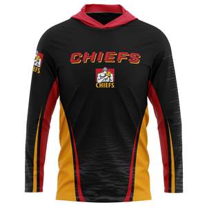 NZ Chiefs 'Kaweka' Hooded Fishing Shirt - Youth