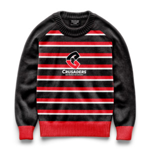 Crusaders: NZ Crusaders Kids 'Crossbar' Knitted Jumper
