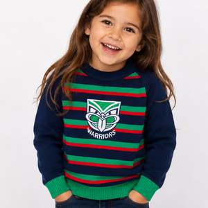 Nrl Nz Warriors: NRL Warriors 'Crossbar' Knitted Jumper