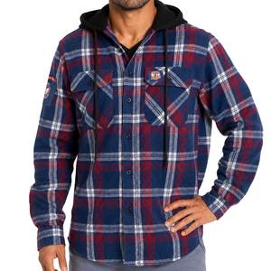 Nrl: NRL Roosters 'Highland' Hooded Flannel Shirt