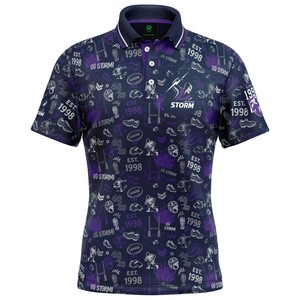 Nrl: NRL Storm 'Scrambler' Golf Polo