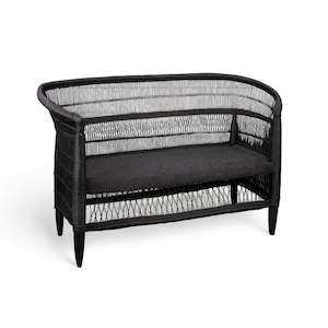 Living: Black Malawi 2 Seater