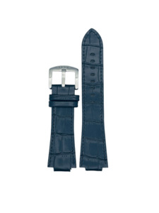 Strap: Evreleri Leather Strap - Silver